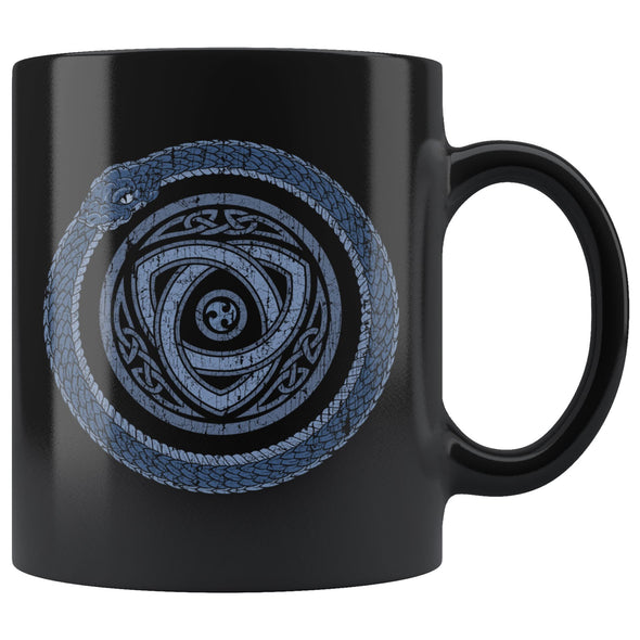 Ouroboros Norse Serpent Coffee Mug 11ozDrinkwareDistressed