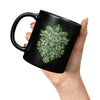 Pagan Green Man Irish Celtic Mythology Coffee MugCeramic Mugs11oz Black Mug