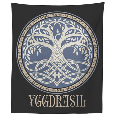 Pagan Yggdrasil Tree of Life TapestryTapestries60" x 50"