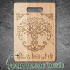 Personalized Celtic Tree of Life Maple Wood Cutting Board