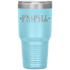 Personalized Name Norse Viking Age Runes Tumbler 30 ozTumblersLight Blue