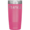 Personalized Name Viking Age Futhark Runes Tumbler 20 ozTumblersPink