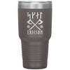 Personalized Norse Skál Runes Viking Axe Tumbler 30ozTumblersPewter