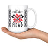 Probably Mead Valknut Ceramic MugDrinkware