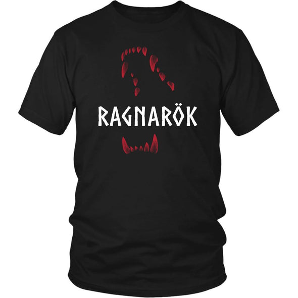 Ragnarök Jaws of Fenrir Cotton T-ShirtT-shirtDistrict Unisex ShirtBlackS