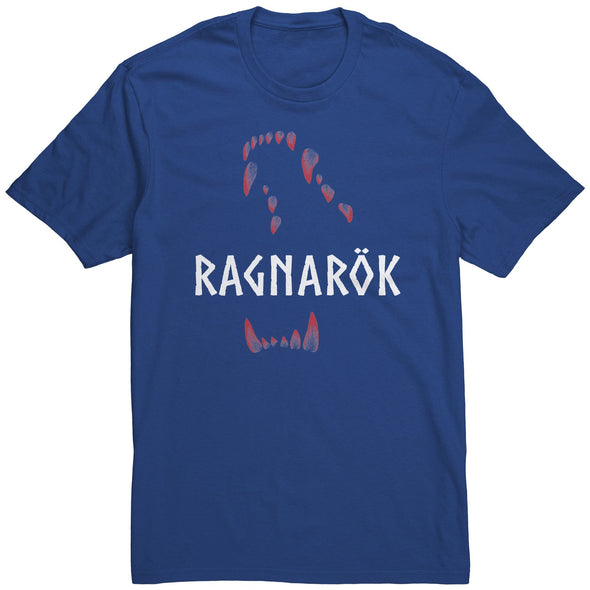 RAGNARÖK JAWS OF FENRIR COTTON T-SHIRT -updatedApparelDeep RoyalS