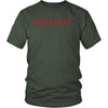 Ragnarok Red Runes Cotton T-ShirtT-shirtDistrict Unisex ShirtOliveS