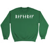 Ragnarok Runes Crewneck SweatshirtT-shirtCrewneck SweatshirtIrish GreenS