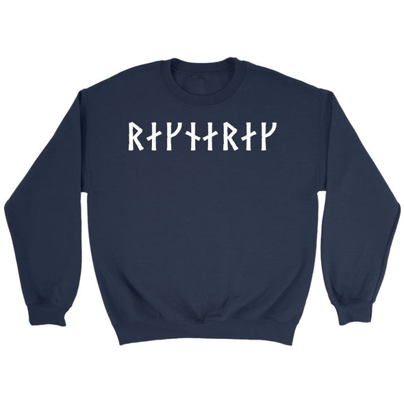 Ragnarok Runes Crewneck SweatshirtT-shirtCrewneck SweatshirtNavyS