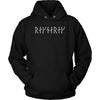 Ragnarok White Runes HoodieT-shirtUnisex HoodieBlackS