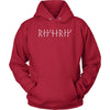 Ragnarok White Runes HoodieT-shirtUnisex HoodieRedS