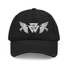 Ravens Viking Valknut Distressed Dad HatBlack