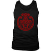 Red Mjolnir Viking Torc Tank TopT-shirtDistrict Mens TankBlackS