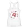 Red Odins Raven Runes Racerback Tank TopT-shirtNext Level Racerback TankWhiteXS