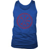 Red Vegvisir Viking Knotwork Mens Tank TopT-shirtDistrict Mens TankRoyal BlueS