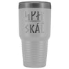 Runes Skál Etched Tumbler 30ozTumblersWhite