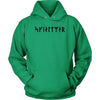 Shieldmaiden Skjaldmaer Black Runes Unisex HoodieT-shirtUnisex HoodieKelly GreenS