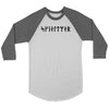 Shieldmaiden Skjaldmaer Black Runes Unisex Raglan ShirtT-shirtCanvas Unisex 3/4 RaglanWhite/AsphaltS