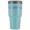 Shieldmaiden Skjaldmaer Runes Etched Tumbler 30ozTumblersLight Blue