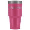 Shieldmaiden Skjaldmaer Runes Etched Tumbler 30ozTumblersPink