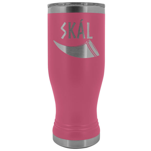 Skál Drinking Horn 20oz Etched TumblerTumblersPink