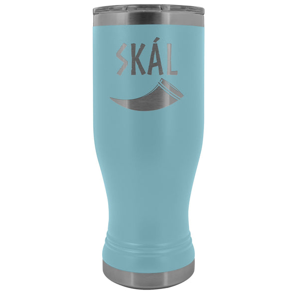 Skál Drinking Horn Etched Tumbler 20ozTumblersLight Blue