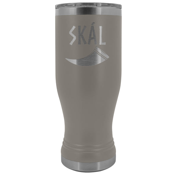 Skál Drinking Horn Etched Tumbler 20ozTumblersPewter