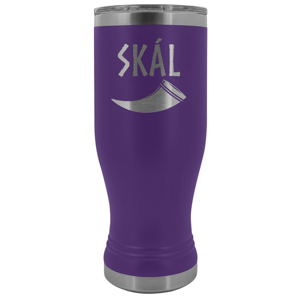 Skál Drinking Horn Etched Tumbler 20ozTumblersPurple