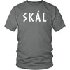 Skál Norse Cheers Cotton T-ShirtT-shirtDistrict Unisex ShirtGreyS