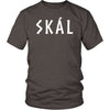 Skál Norse Cheers Cotton T-ShirtT-shirtDistrict Unisex ShirtHeather BrownS