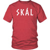 Skál Norse Cheers Cotton T-ShirtT-shirtDistrict Unisex ShirtHeather RedS