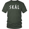 Skál Norse Cheers Cotton T-ShirtT-shirtDistrict Unisex ShirtOliveS