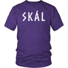 Skál Norse Cheers Cotton T-ShirtT-shirtDistrict Unisex ShirtPurpleS