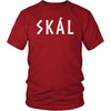 Skál Norse Cheers Cotton T-ShirtT-shirtDistrict Unisex ShirtRedS