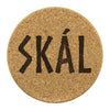 Skál Norse Cheers Round Cork Coasters 4piece SetCoastersRound Cork Coaster - 4pc