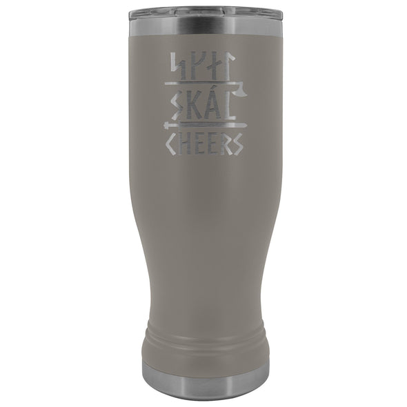 Skál Runes Cheers Etched Tumbler 20ozTumblersPewter