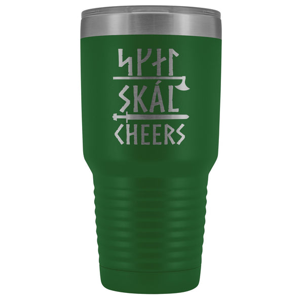 Skál Runes Cheers Etched Tumbler 30ozTumblersGreen