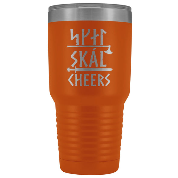 Skál Runes Cheers Etched Tumbler 30ozTumblersOrange