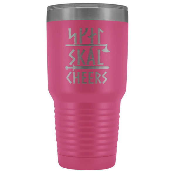 Skál Runes Cheers Etched Tumbler 30ozTumblersPink