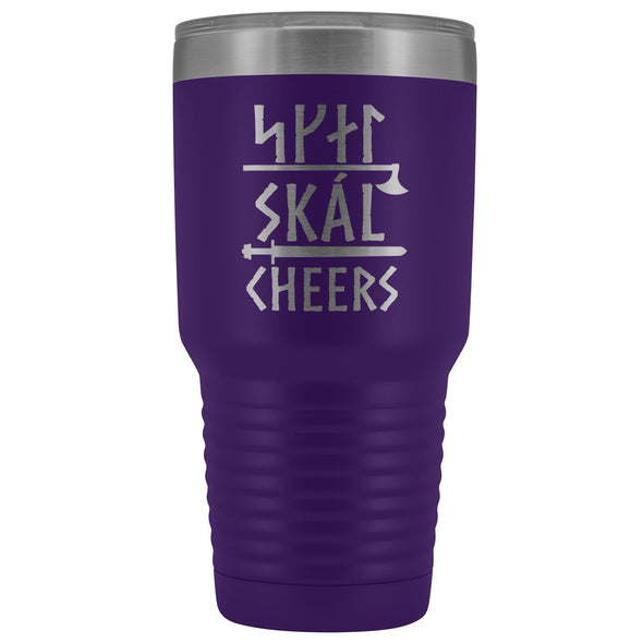 Skál Runes Cheers Etched Tumbler 30ozTumblersPurple