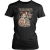 Skjaldmaer Shield Maiden Womens T-ShirtT-shirtDistrict Womens ShirtBlackXS