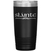 Slainte Gaelic Irish Toast Celtic Etched Tumbler 20ozTumblersBlack