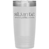 Slainte Gaelic Irish Toast Celtic Etched Tumbler 20ozTumblersWhite