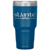 Slainte Gaelic Irish Toast Celtic Etched Tumbler 30ozTumblersBlue