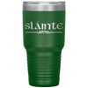 Slainte Gaelic Irish Toast Celtic Etched Tumbler 30ozTumblersGreen