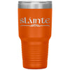 Slainte Gaelic Irish Toast Celtic Etched Tumbler 30ozTumblersOrange