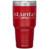 Slainte Gaelic Irish Toast Celtic Etched Tumbler 30ozTumblersRed