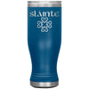 Slainte Gaelic Toast Celtic Heart Knot Etched Boho Tumbler 20ozTumblersBlue