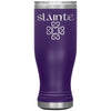 Slainte Gaelic Toast Celtic Heart Knot Etched Boho Tumbler 20ozTumblersPurple