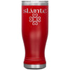 Slainte Gaelic Toast Celtic Heart Knot Etched Boho Tumbler 20ozTumblersRed